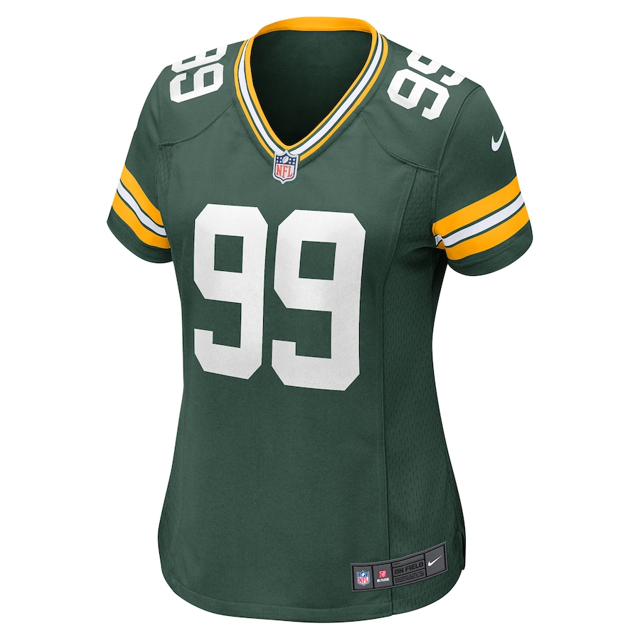 Women’s Green Bay Packers Jonathan Ford Nike Green Player Game Jersey