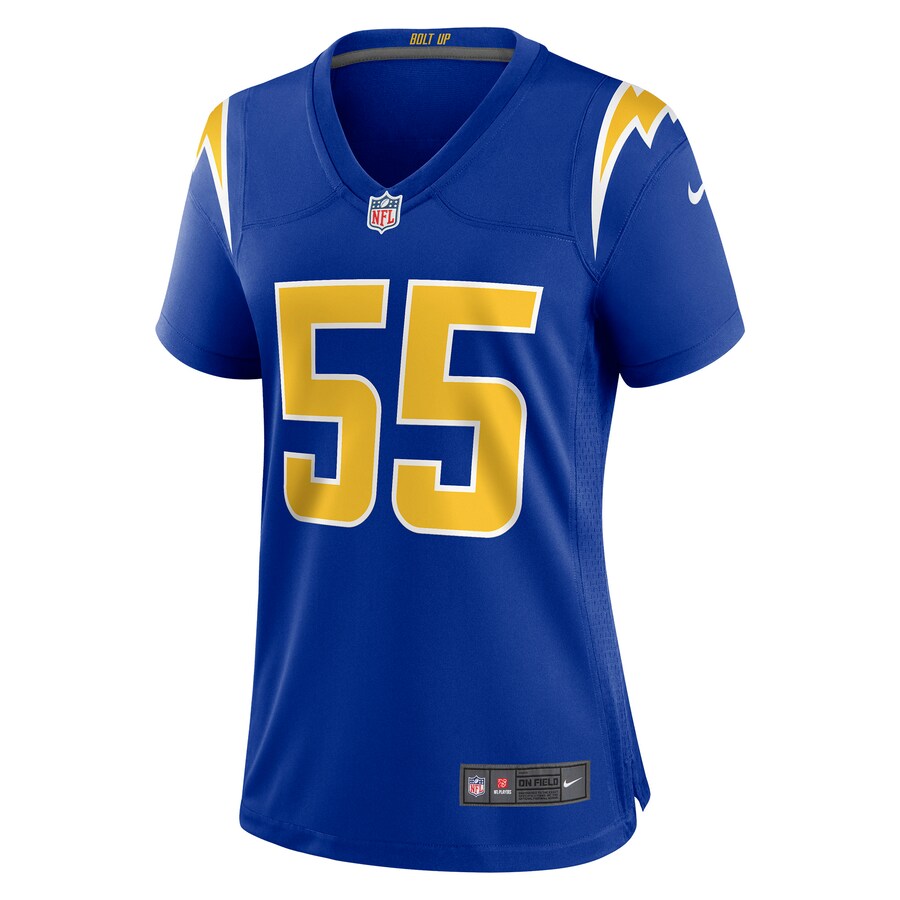 Women’s Los Angeles Chargers Junior Seau Nike Royal Retired Game Jersey