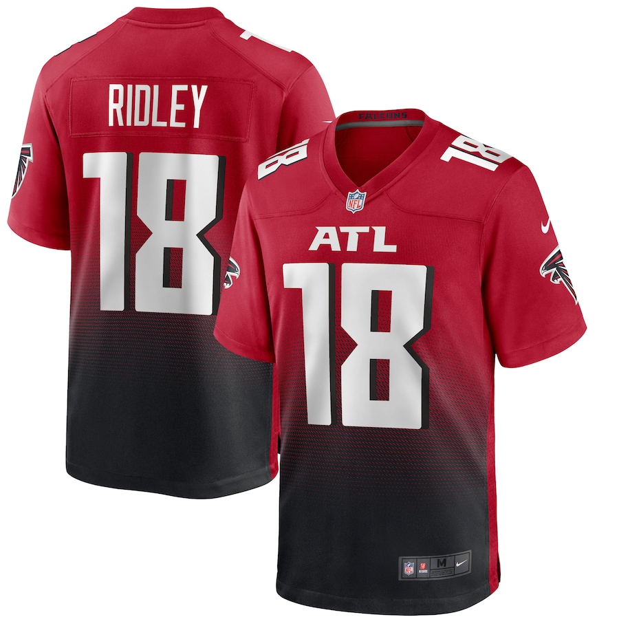 Men’s Atlanta Falcons Calvin Ridley Nike Red 2nd Alternate Game Jersey