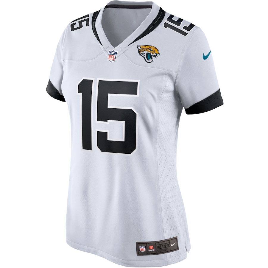Women’s Jacksonville Jaguars Gardner Minshew II Nike White Game Jersey