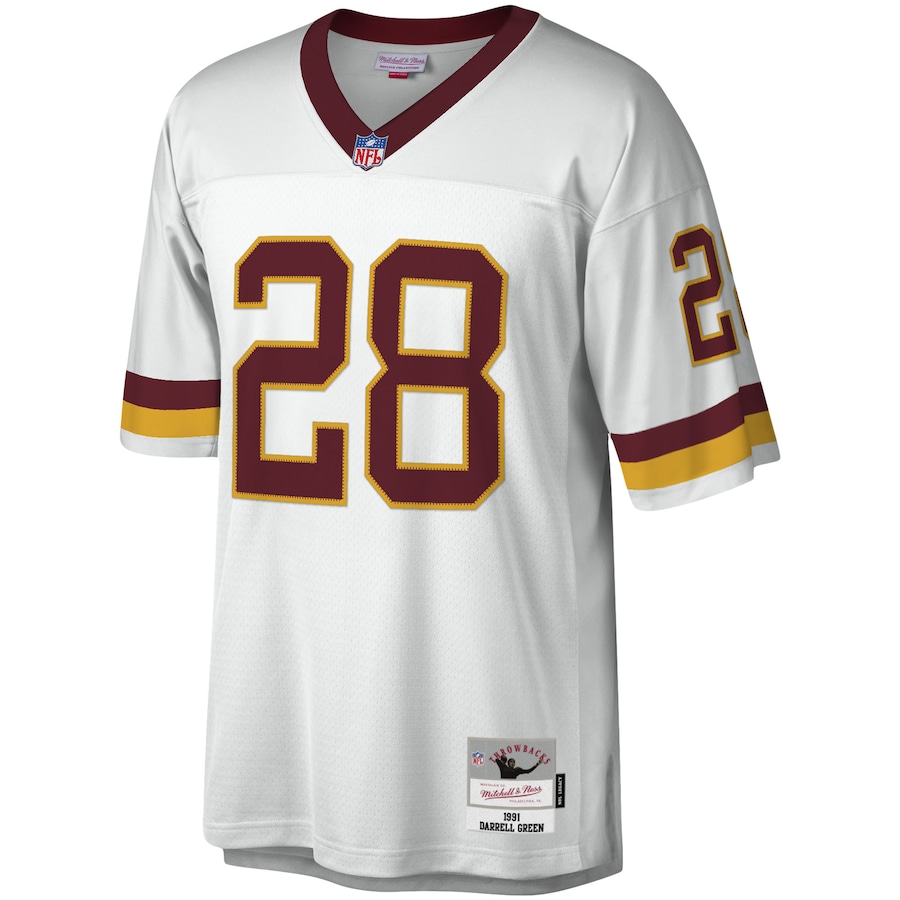 Men’s Washington Football Team Darrell Green Mitchell & Ness White Legacy Replica Jersey