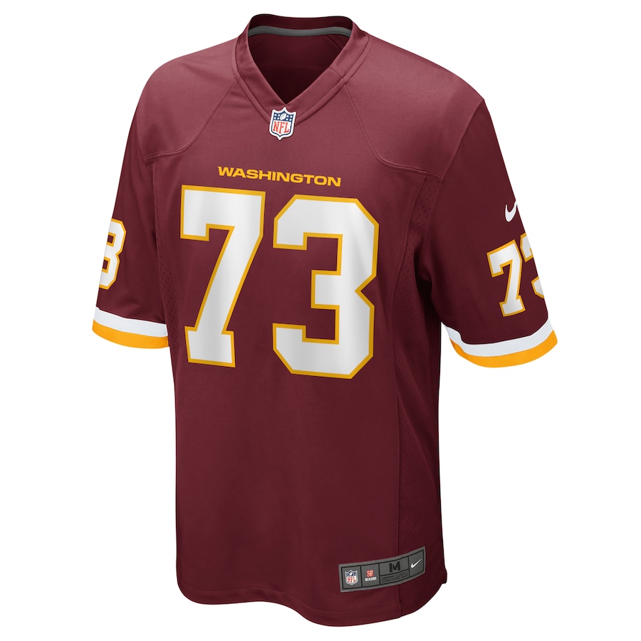 Men’s Nike Chase Roullier Washington Football Team Burgundy Game Player Jersey