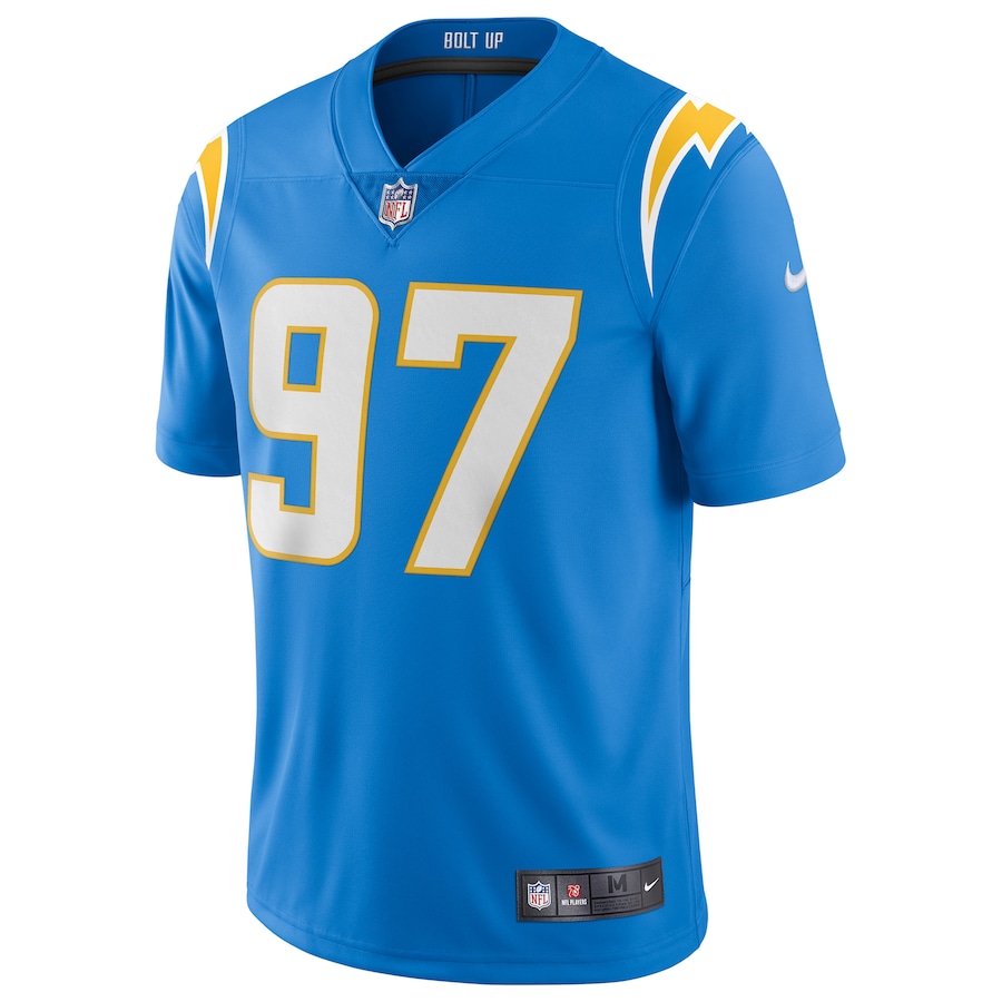 Men’s Los Angeles Chargers Joey Bosa Nike Powder Blue Vapor Limited Jersey