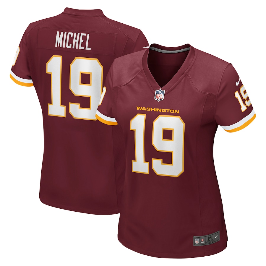 Women’s Washington Football Team Marken Michel Nike Burgundy Game Jersey
