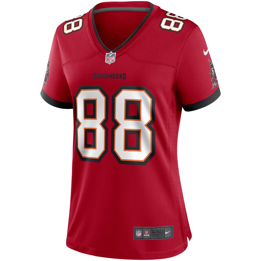 Women’s Tampa Bay Buccaneers Mark Carrier Nike Red Game Retired Player Jersey