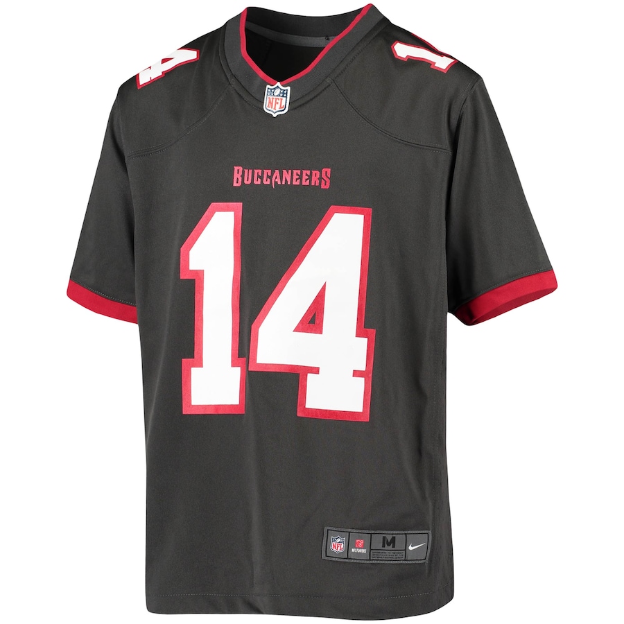 Youth Tampa Bay Buccaneers Chris Godwin Nike Pewter Alternate Game Jersey