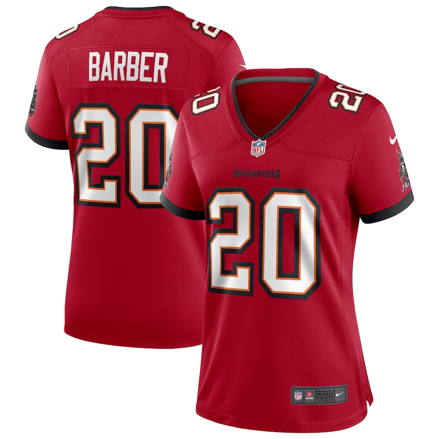 Women’s Tampa Bay Buccaneers Ronde Barber Nike Red Game Retired Player Jersey