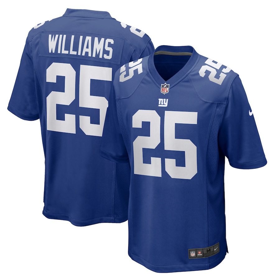 Men’s New York Giants Rodarius Williams Nike Royal Game Player Jersey