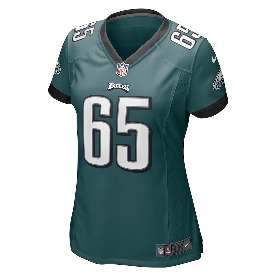Women’s Philadelphia Eagles Lane Johnson Nike Midnight Green Game Jersey