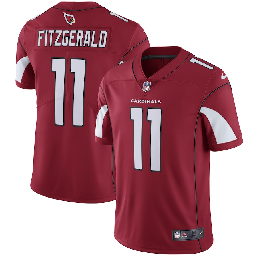 Youth Arizona Cardinals Larry Fitzgerald Nike Cardinal Vapor Untouchable Limited Player Jersey