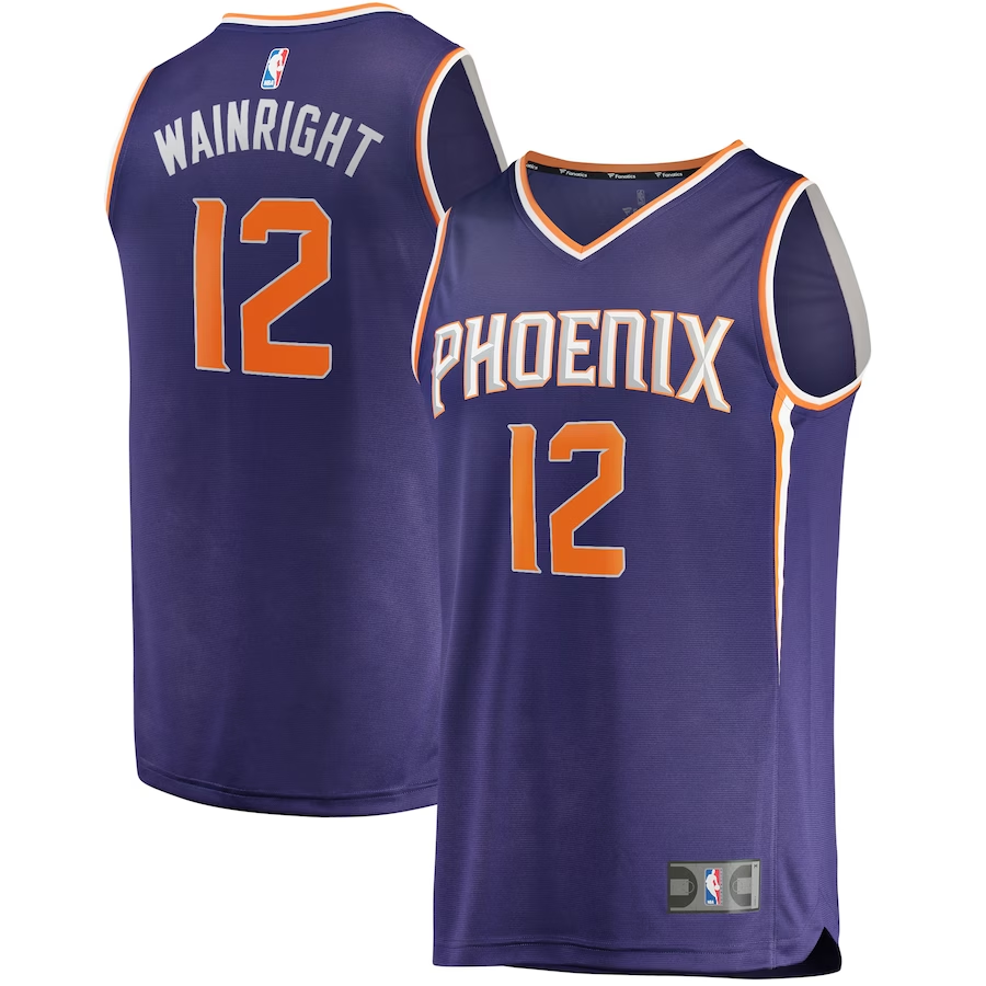 Men's Phoenix Suns Ish Wainright Purple 2021/22 Fast Break Replica Jersey - Icon Edition