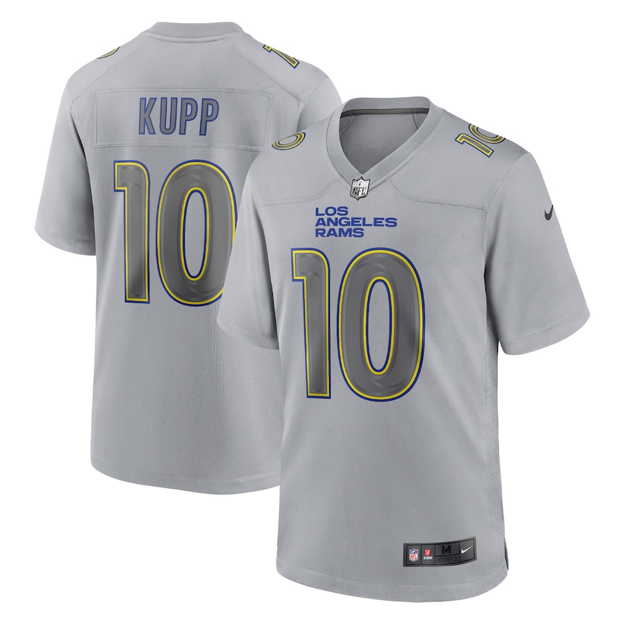 Men’s Los Angeles Rams Cooper Kupp Nike Gray Atmosphere Fashion Game Jersey