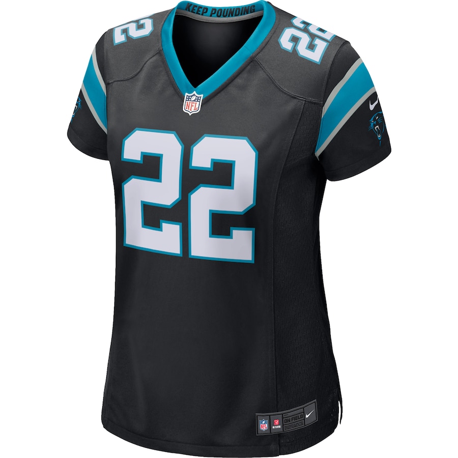 Women’s Carolina Panthers Christian McCaffrey Nike Black Player Jersey