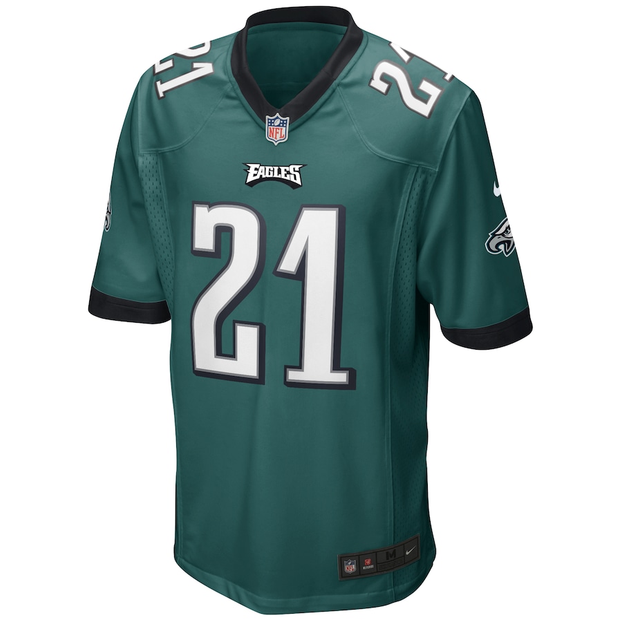 Men’s Philadelphia Eagles Eric Allen Nike Midnight Green Game Retired Player Jersey