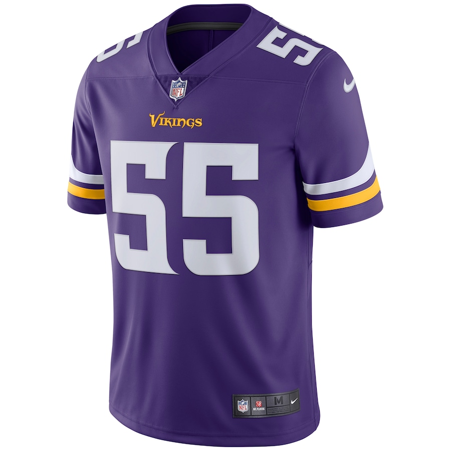 Men’s Minnesota Vikings Anthony Barr Nike Purple Vapor Untouchable Limited Player Jersey