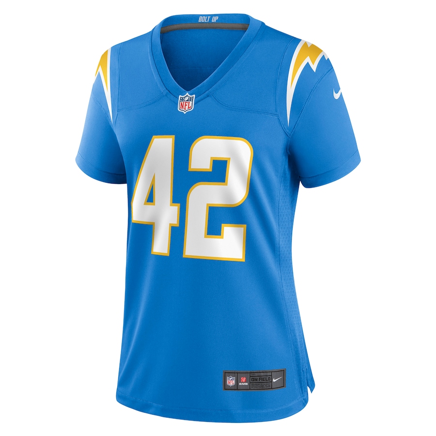 Women’s Los Angeles Chargers Troy Reeder Nike Powder Blue Game Jersey