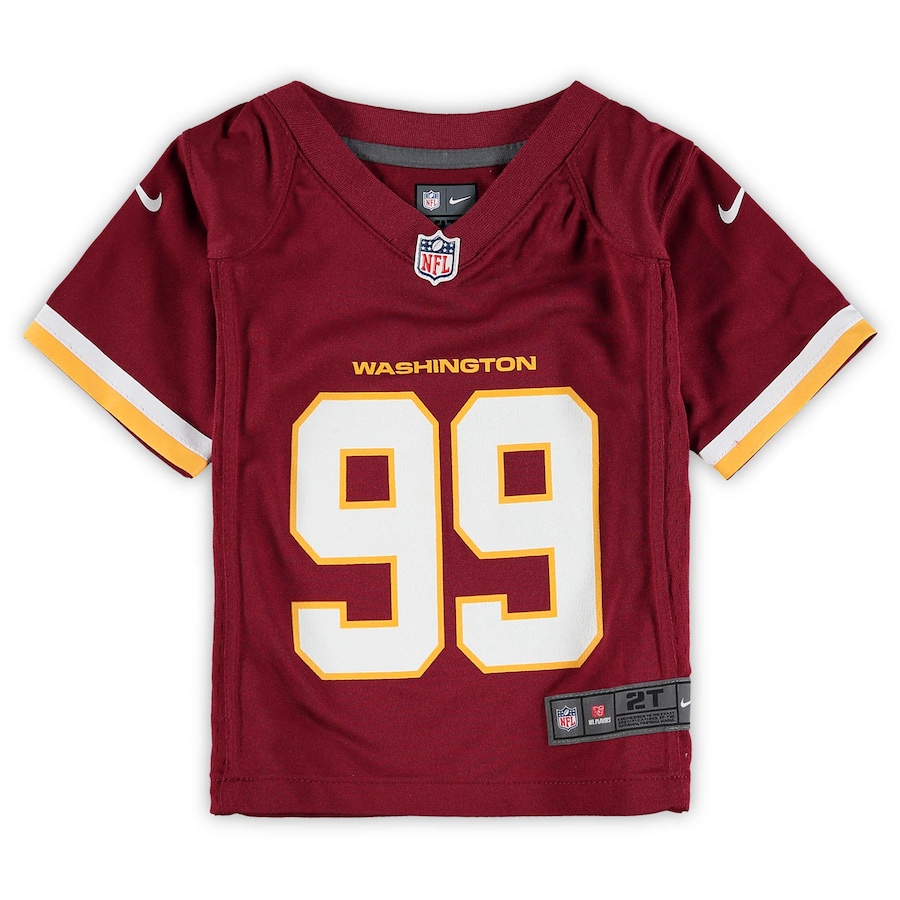 Toddler Washington Football Team Chase Young Nike Burgundy Game Jersey