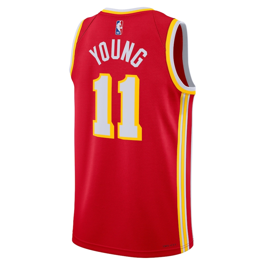 Men's Atlanta Hawks Trae Young Red 2022-23 Swingman Jersey - Icon Edition