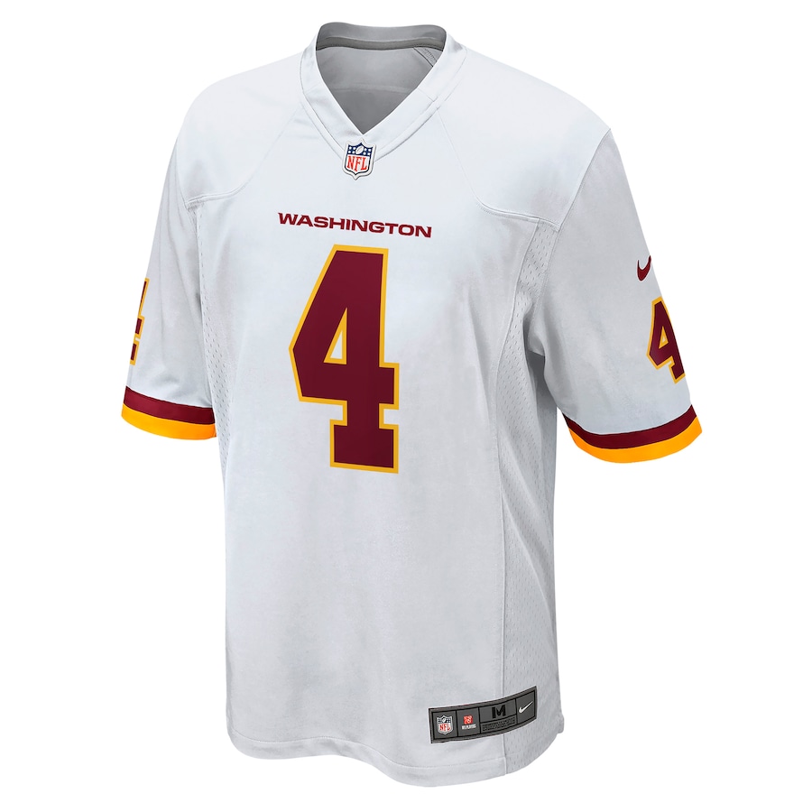 Men’s Washington Football Team Taylor Heinicke Nike White Player Game Jersey