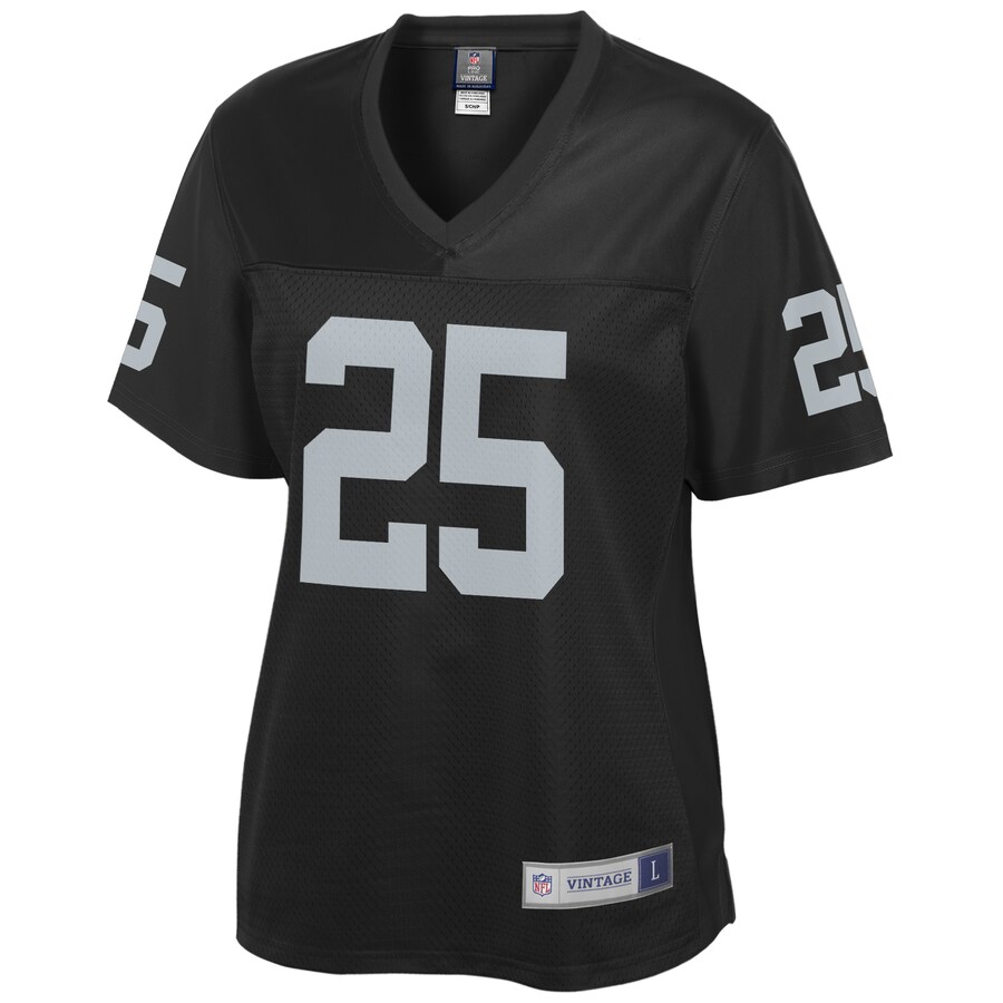 Women’s Las Vegas Raiders Fred Biletnikoff NFL Pro Line Black Retired Player Jersey