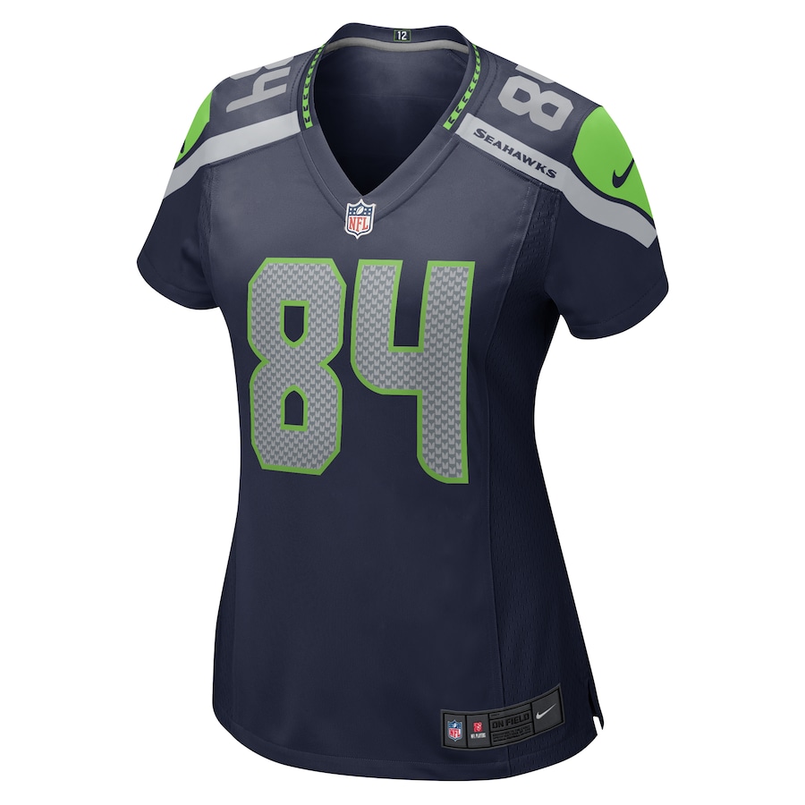 Women’s Seattle Seahawks Colby Parkinson Nike College Navy Game Jersey