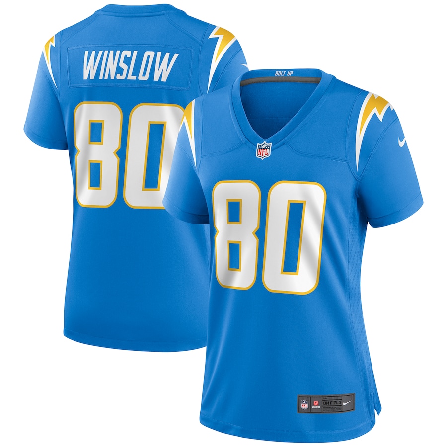 Women’s Los Angeles Chargers Kellen Winslow Nike Powder Blue Game Retired Player Jersey