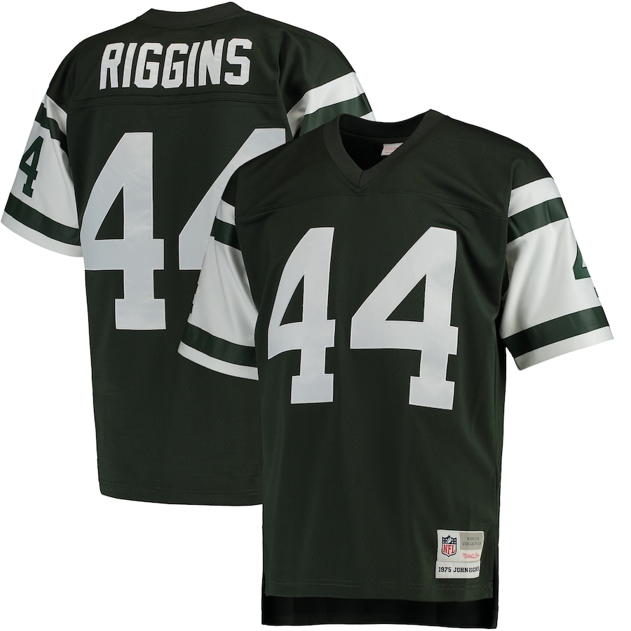 Men’s New York Jets John Riggins Mitchell & Ness Green Retired Player Legacy Replica Jersey