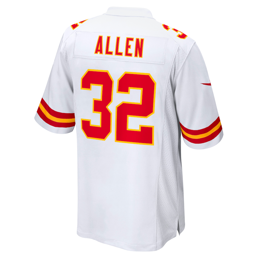 Men’s Kansas City Chiefs Marcus Allen Nike White Retired Player Game Jersey