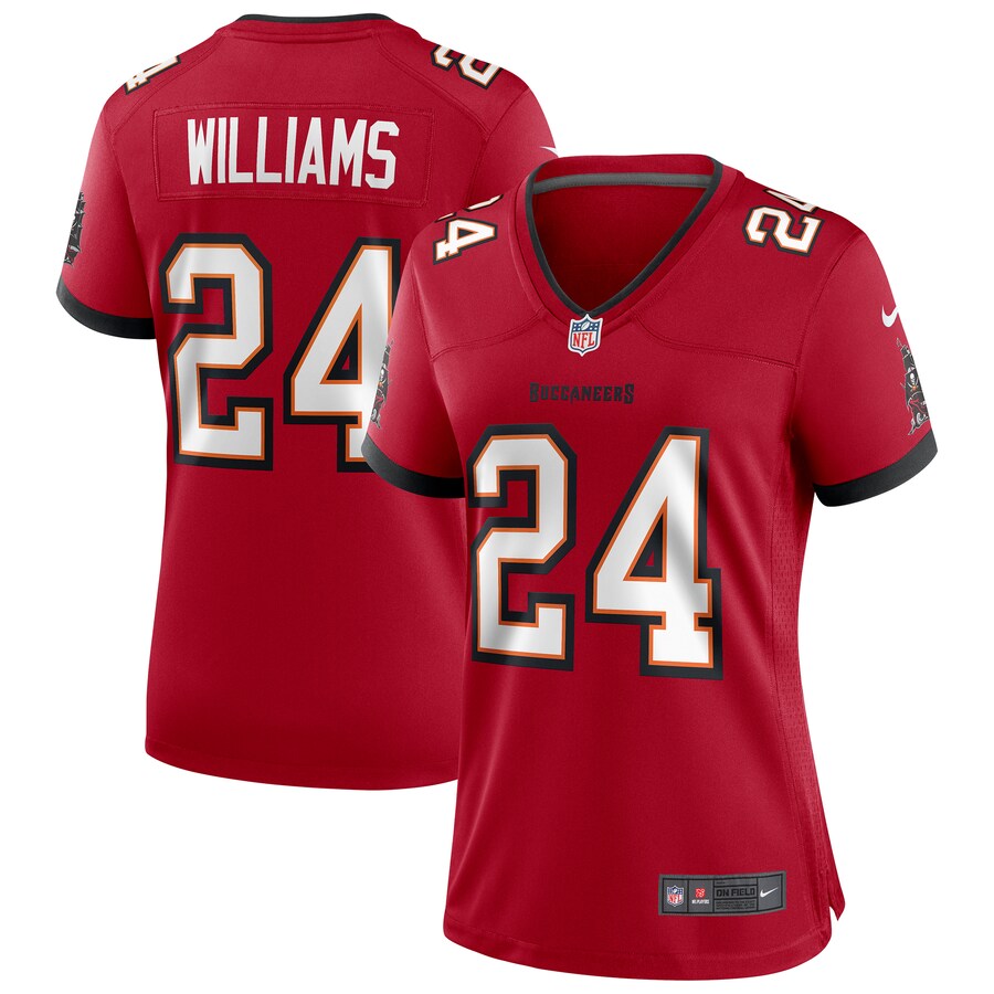 Women’s Tampa Bay Buccaneers Cadillac Williams Nike Red Game Retired Player Jersey