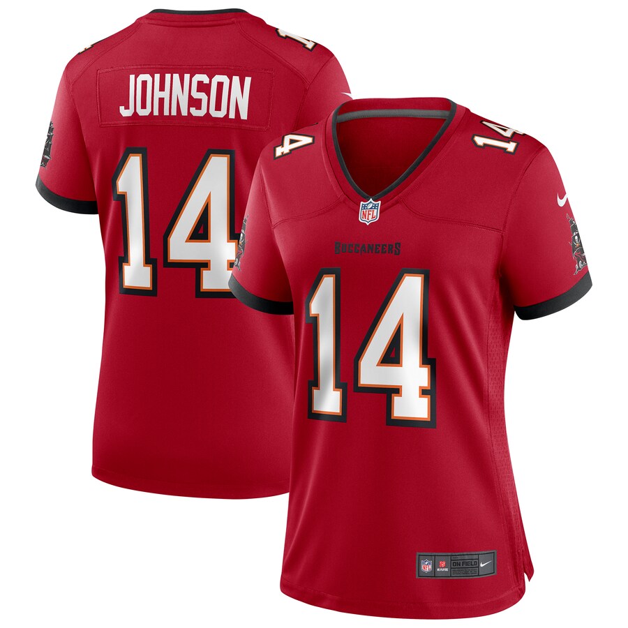 Women’s Tampa Bay Buccaneers Brad Johnson Nike Red Game Retired Player Jersey