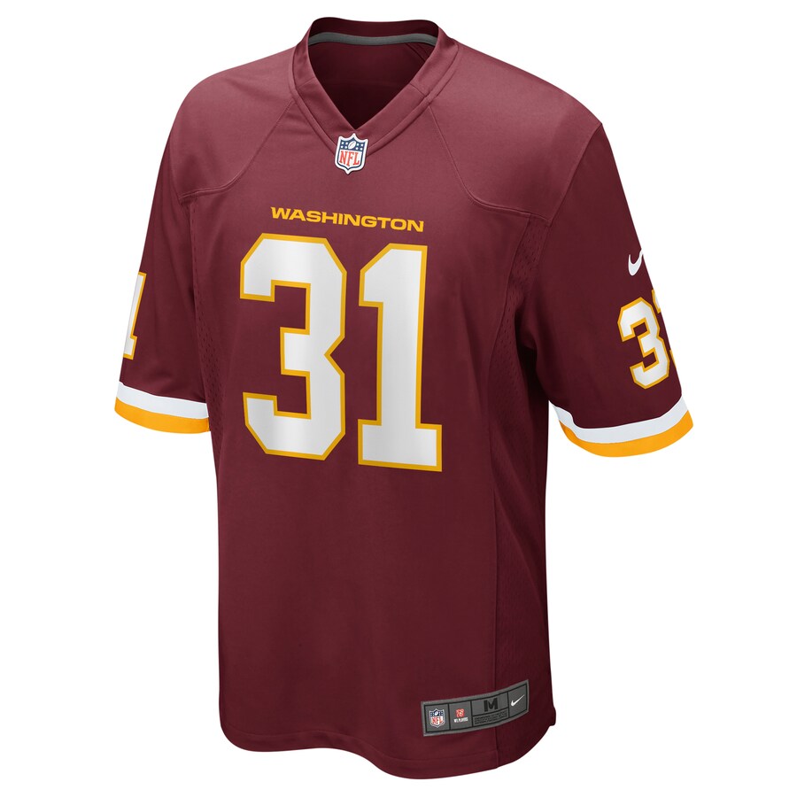 Men’s Nike Kamren Curl Washington Football Team Burgundy Game Player Jersey