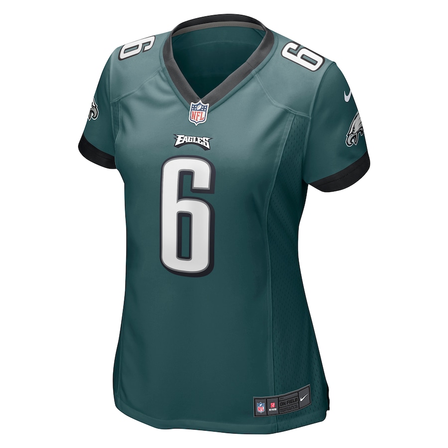 Women’s Philadelphia Eagles DeVonta Smith Nike Midnight Green Game Jersey