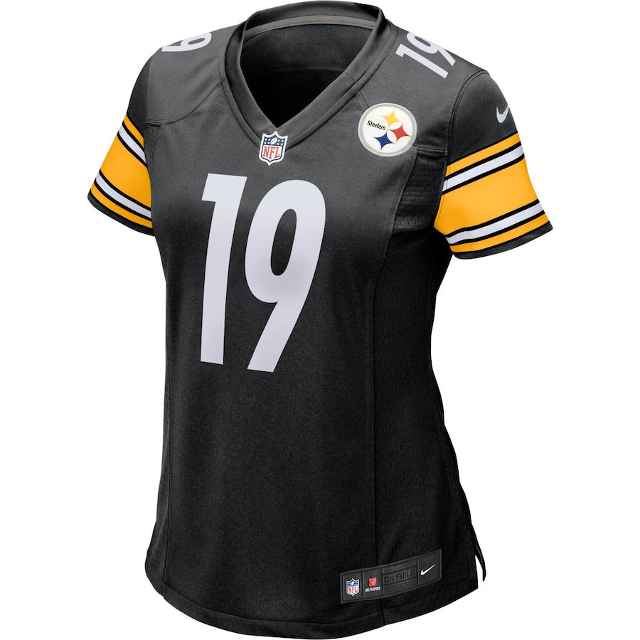 Women’s Pittsburgh Steelers JuJu Smith-Schuster Nike Black Game Player Jersey