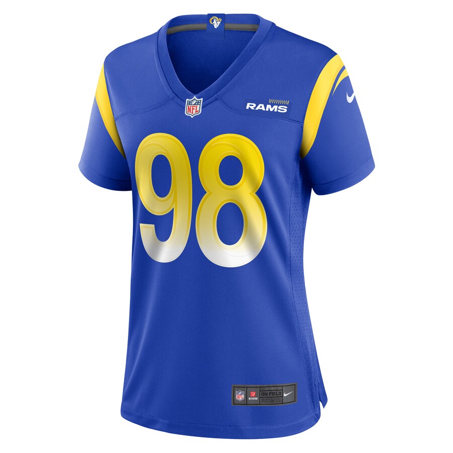 Women’s Los Angeles Rams Brayden Thomas Nike Royal Game Player Jersey