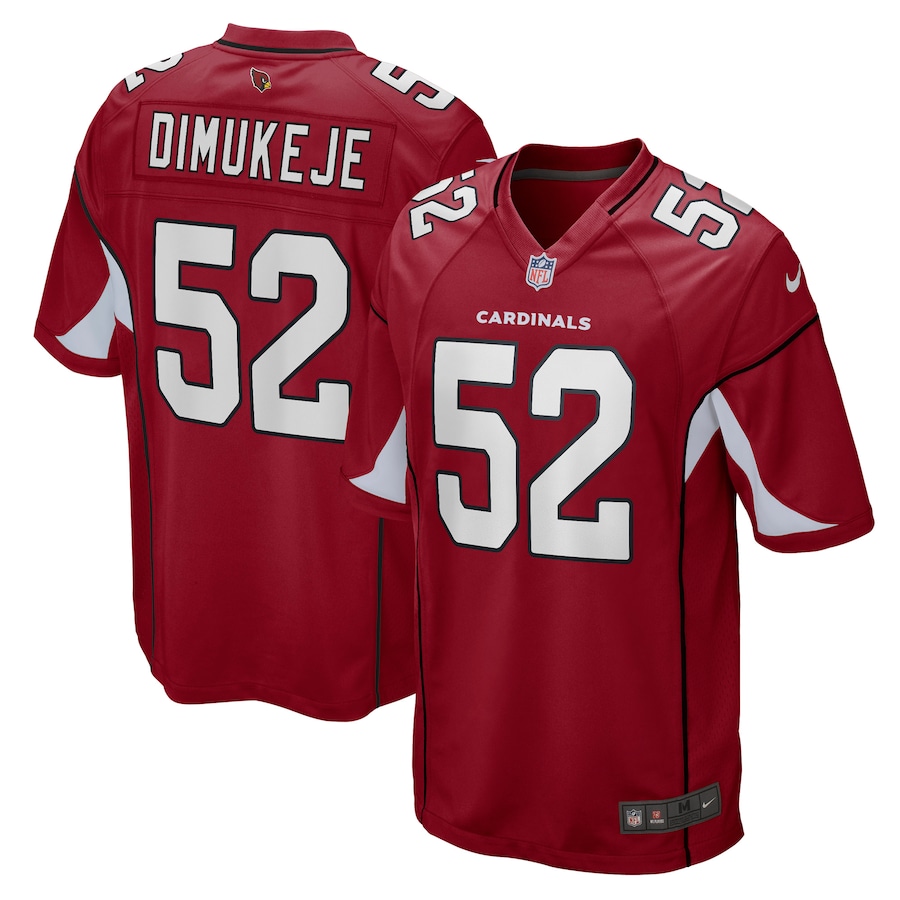 Men’s Arizona Cardinals Victor Dimukeje Nike Cardinal Player Game Jersey