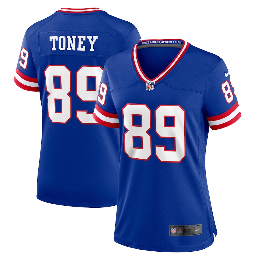 Women's New York Giants Kadarius Toney Nike Royal Classic Player Game Jersey