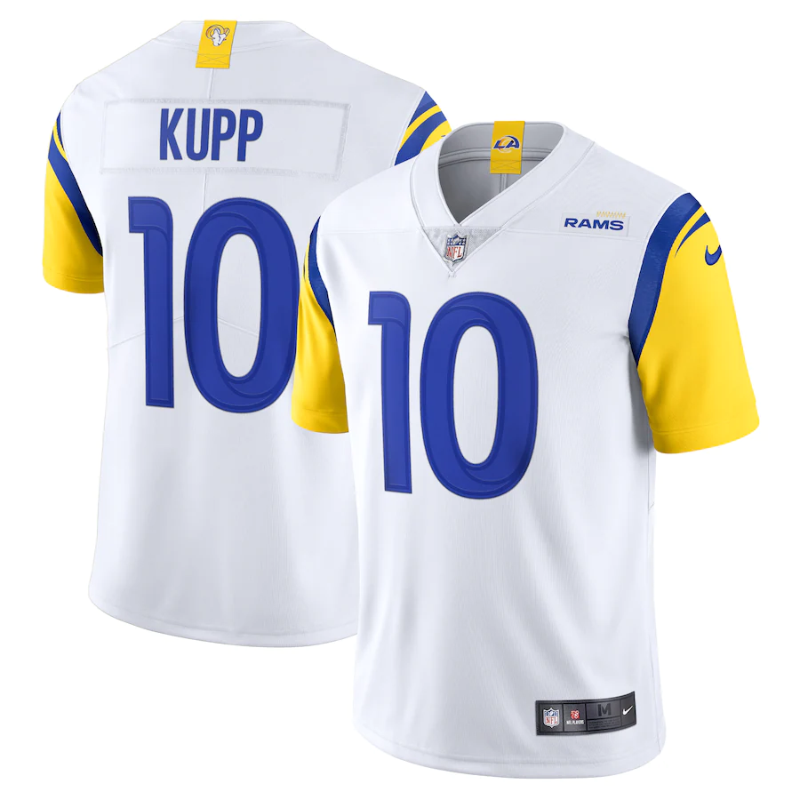 Men's Los Angeles Rams Cooper Kupp White Alternate Vapor Limited Jersey