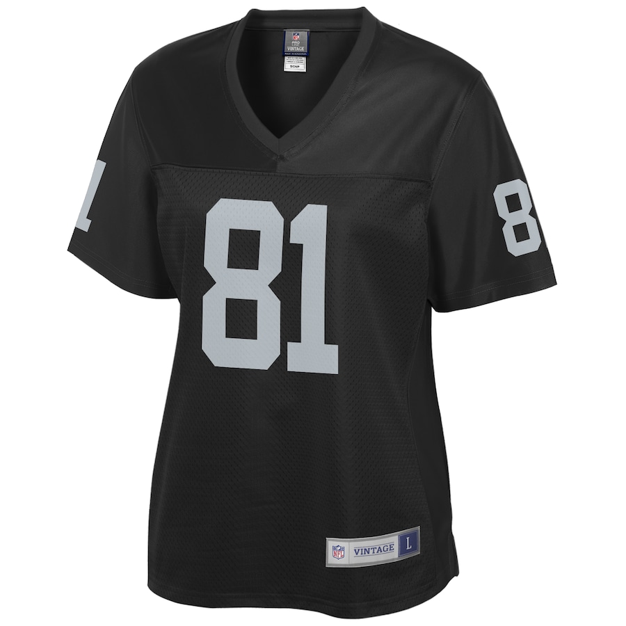 Women’s Las Vegas Raiders Tim Brown NFL Pro Line Black Retired Player Jersey