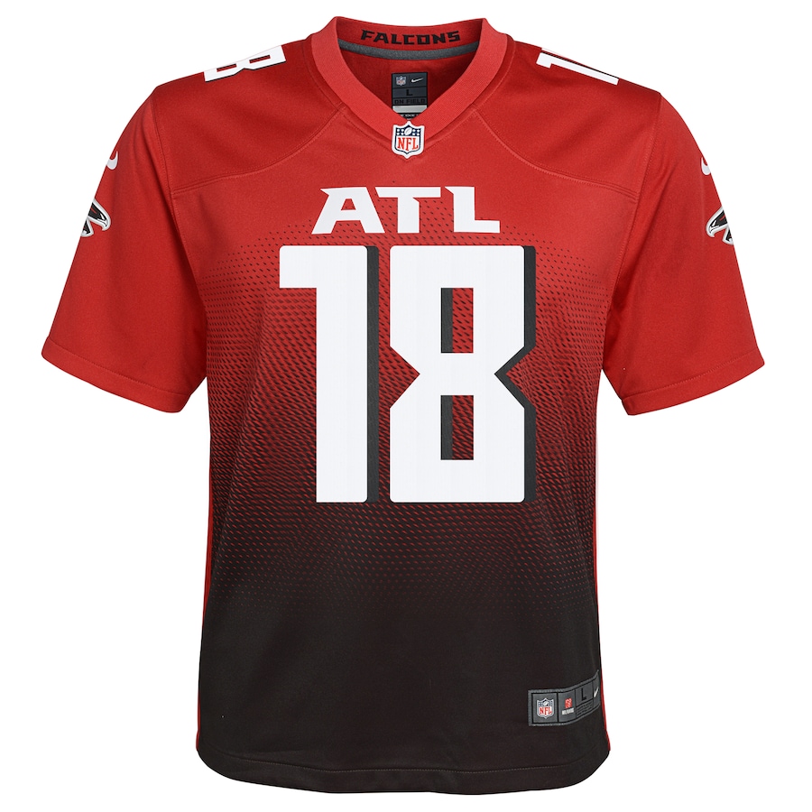 Youth Atlanta Falcons Calvin Ridley Nike Red 2nd Alternate Game Jersey
