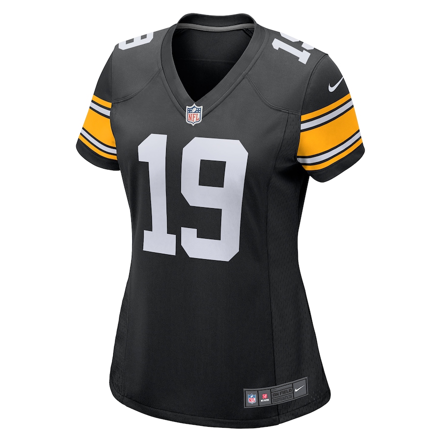Women’s Pittsburgh Steelers JuJu Smith-Schuster Nike Black Alternate Game Jersey