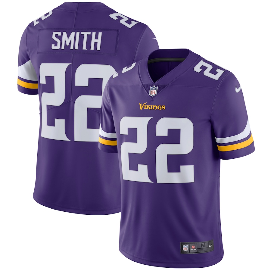Men’s Minnesota Vikings Harrison Smith Nike Purple Vapor Untouchable Limited Player Jersey
