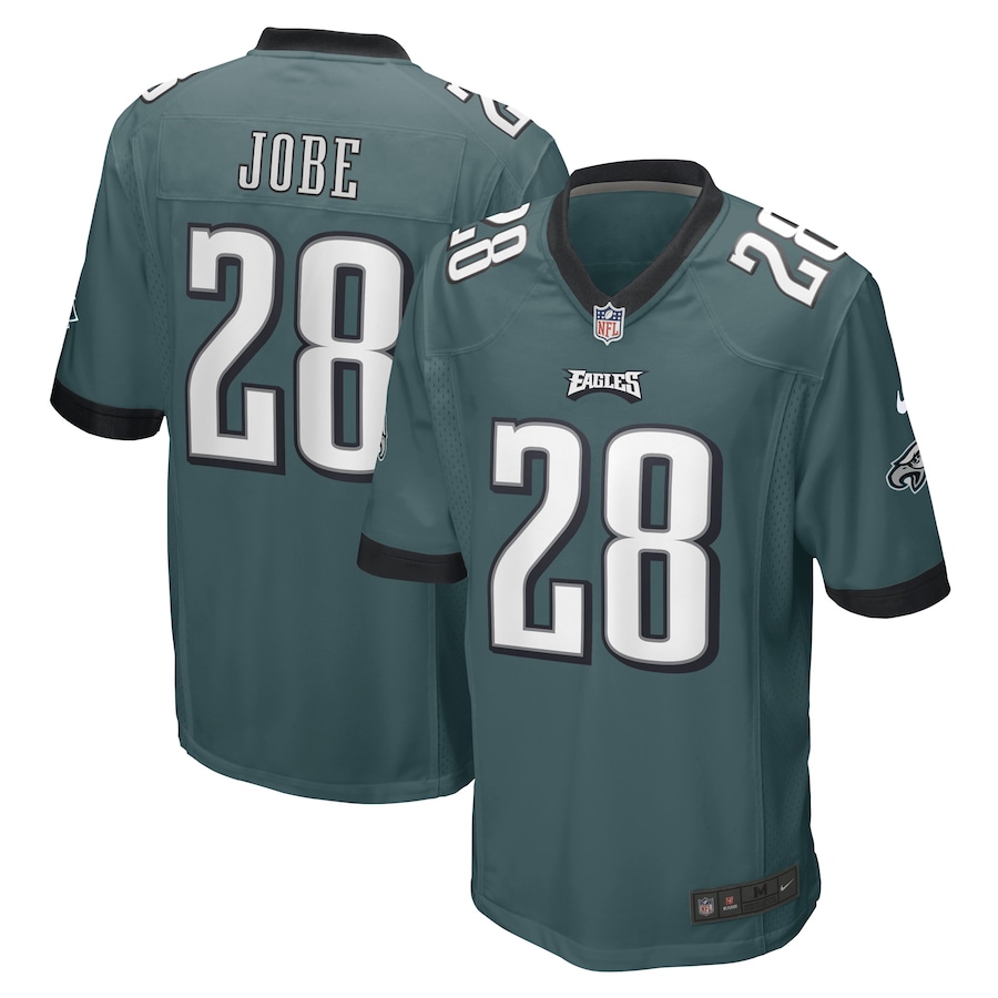 Men’s Philadelphia Eagles Josh Jobe Nike Midnight Green Game Player Jersey