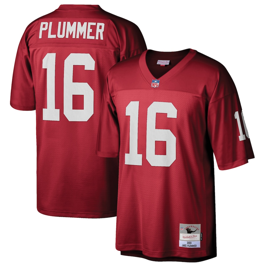 Men’s Arizona Cardinals Jake Plummer Mitchell & Ness Cardinal Retired Player Legacy Replica Jersey