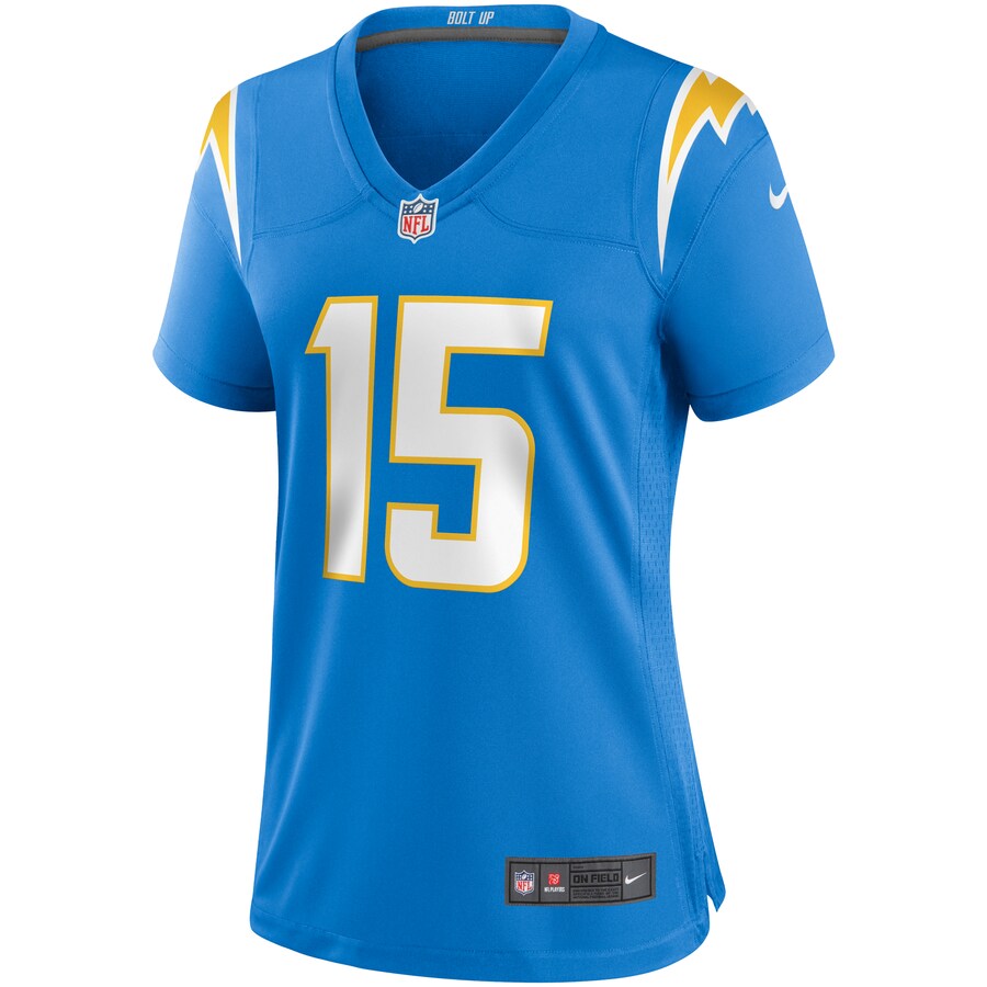 Women’s Los Angeles Chargers Jalen Guyton Nike Powder Blue Player Game Jersey