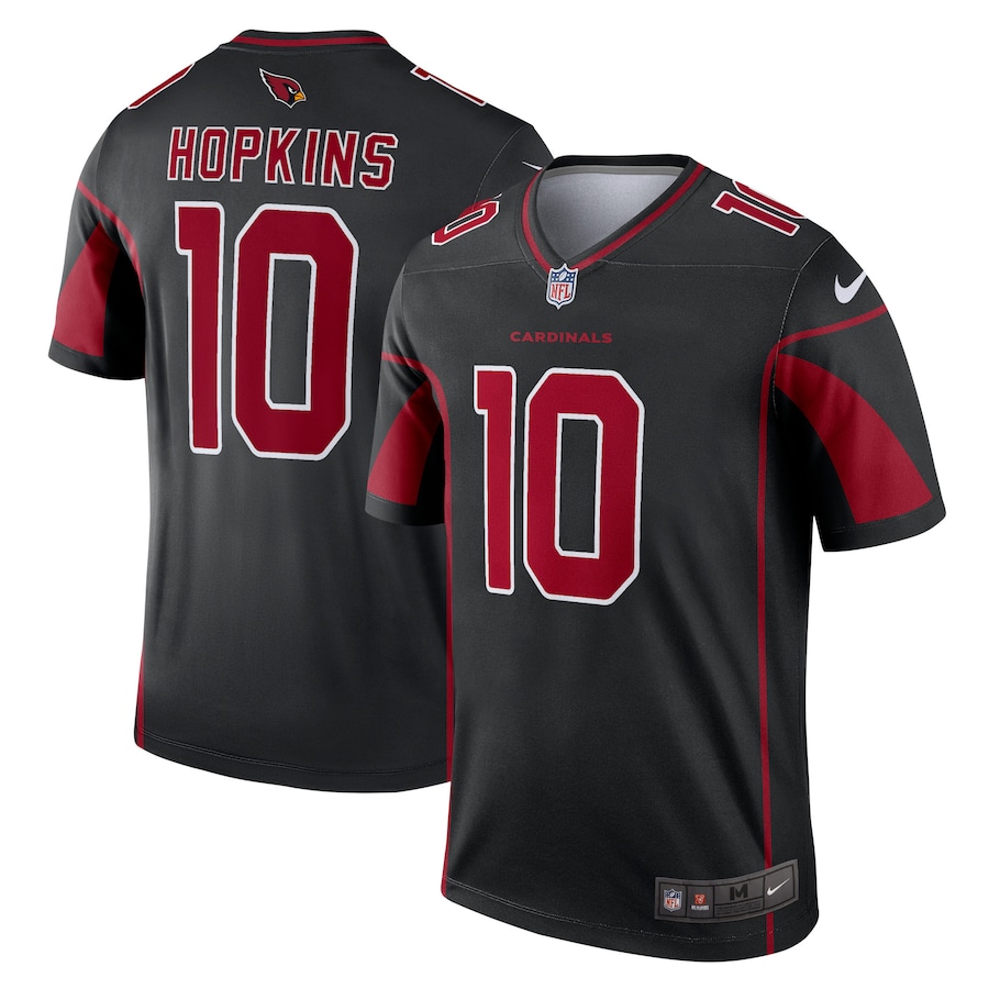 Men’s Arizona Cardinals DeAndre Hopkins Nike Black Legend Player Jersey