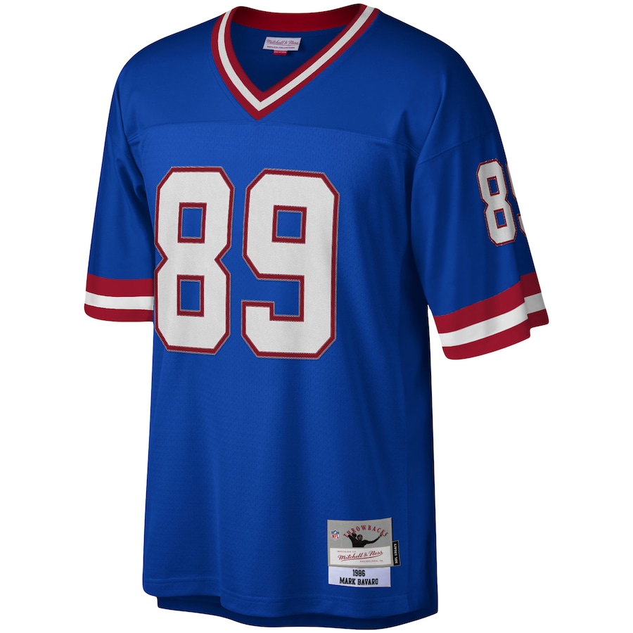 Men’s New York Giants Mark Bavaro Mitchell & Ness Royal Legacy Replica Jersey