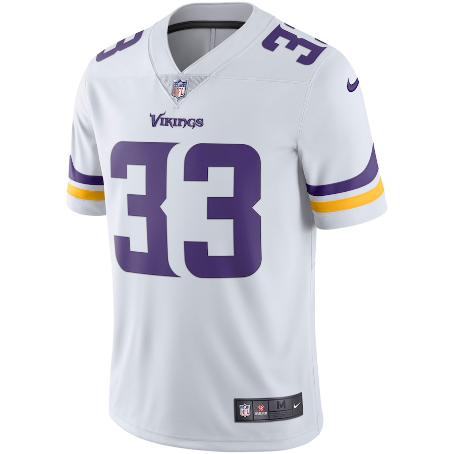 Men’s Minnesota Vikings Dalvin Cook Nike White Vapor Untouchable Limited Jersey