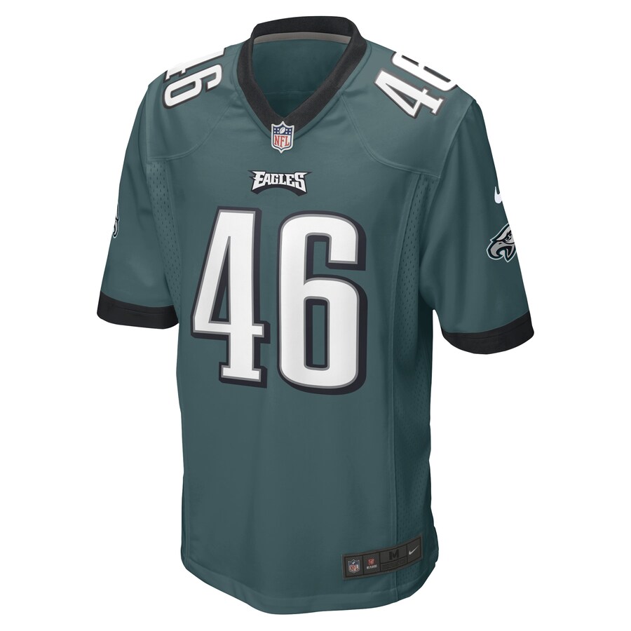 Men’s Philadelphia Eagles Jaeden Graham Nike Midnight Green Game Player Jersey