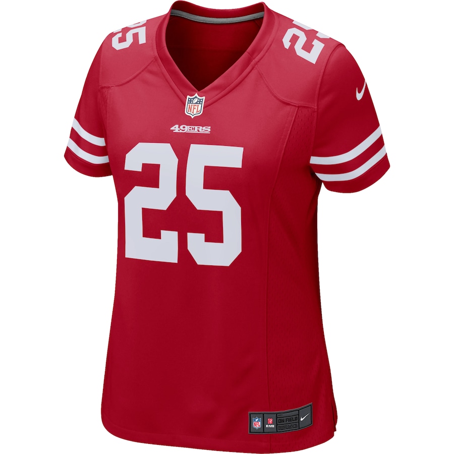Women’s San Francisco 49ers Richard Sherman Nike Scarlet Game Player Jersey