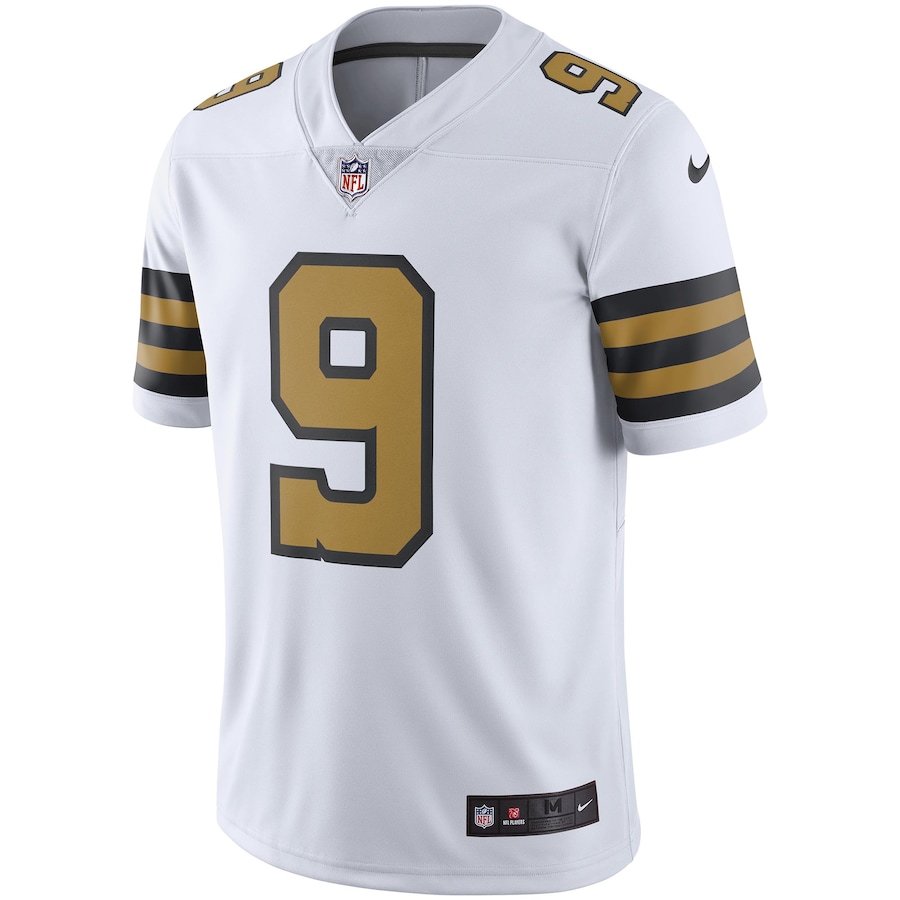 Men’s New Orleans Saints Drew Brees Nike White Vapor Untouchable Color Rush Limited Player Jersey